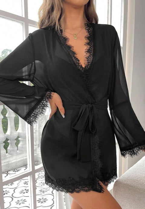 Kiss Of Temptation Robe Set