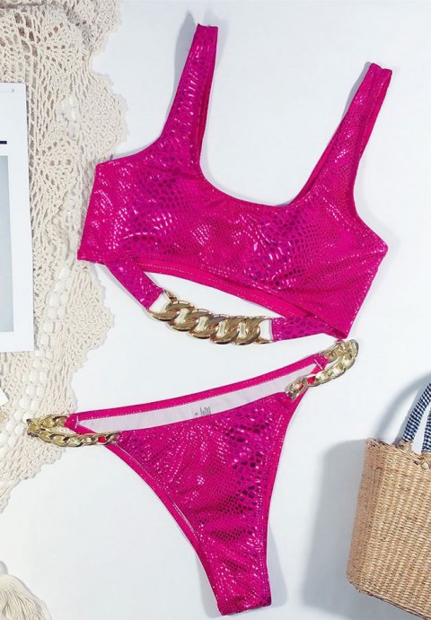 Chain Low Waist Bikini Set