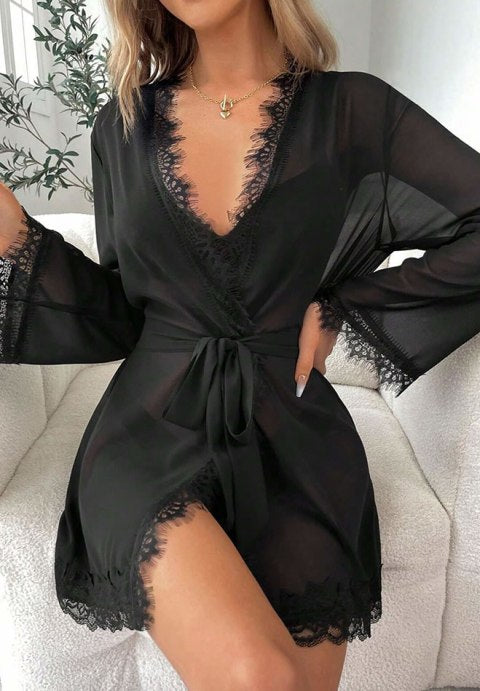 Kiss Of Temptation Robe Set