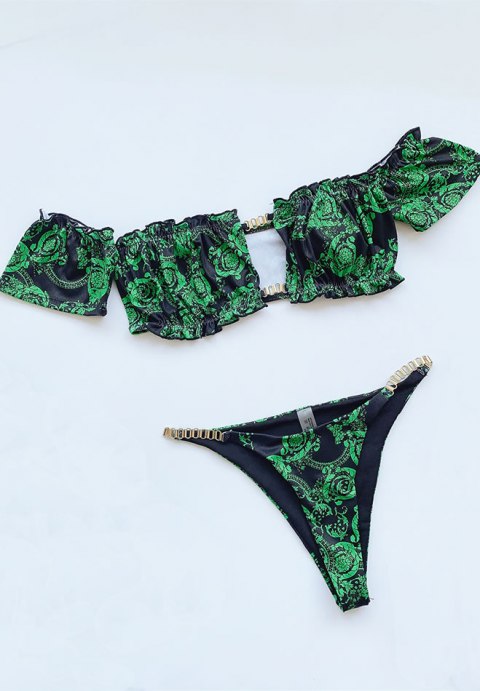 Sonora Island Bandeau Bikini Swimsuit