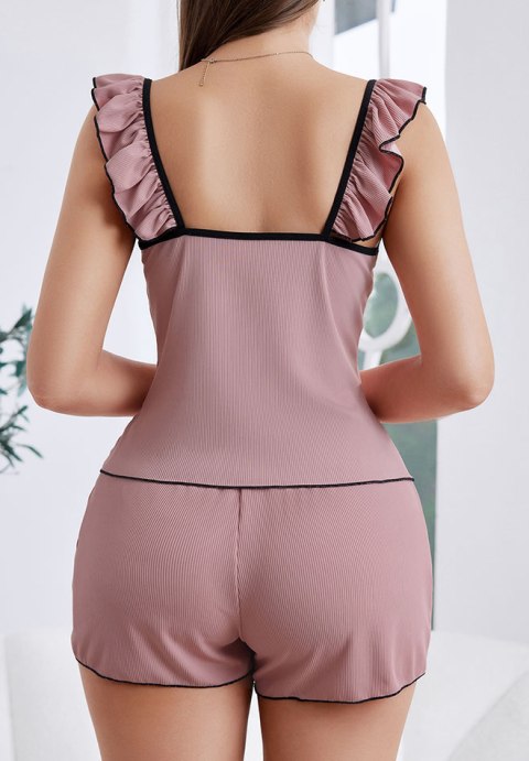 Cozy Night In Ribbed PJ Short Set