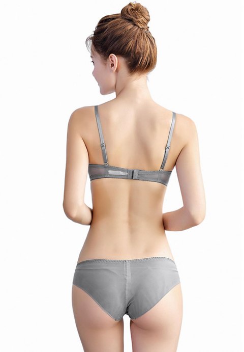 Sheer Lace Bralette Set