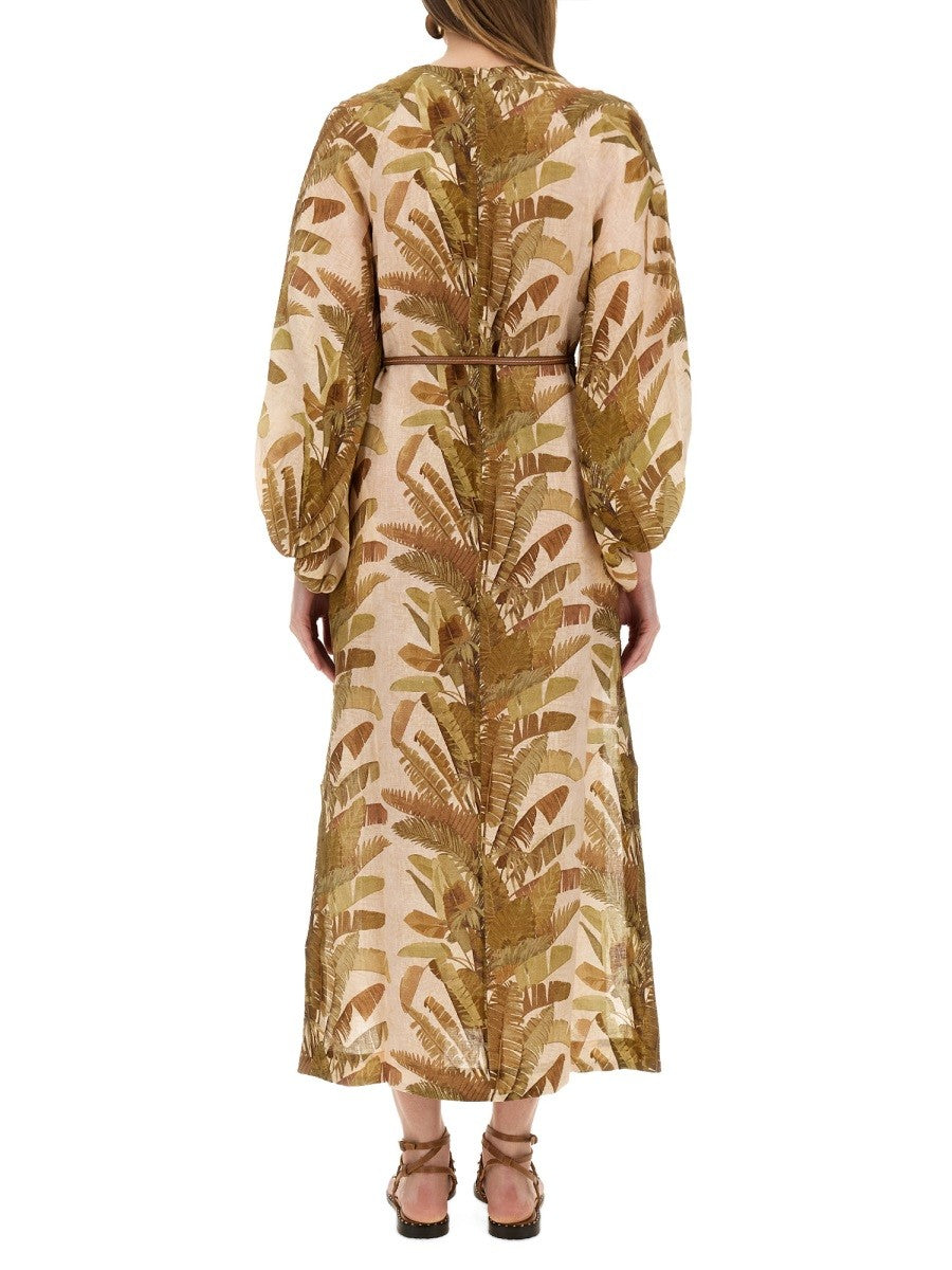 "ASCENSION" MIDI DRESS