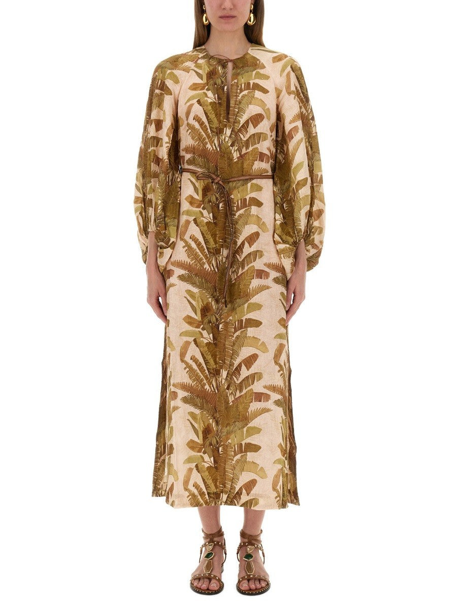 "ASCENSION" MIDI DRESS