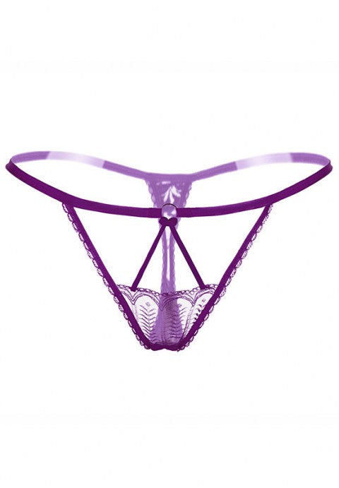 Women's Sexy Low Rise Lace Thong