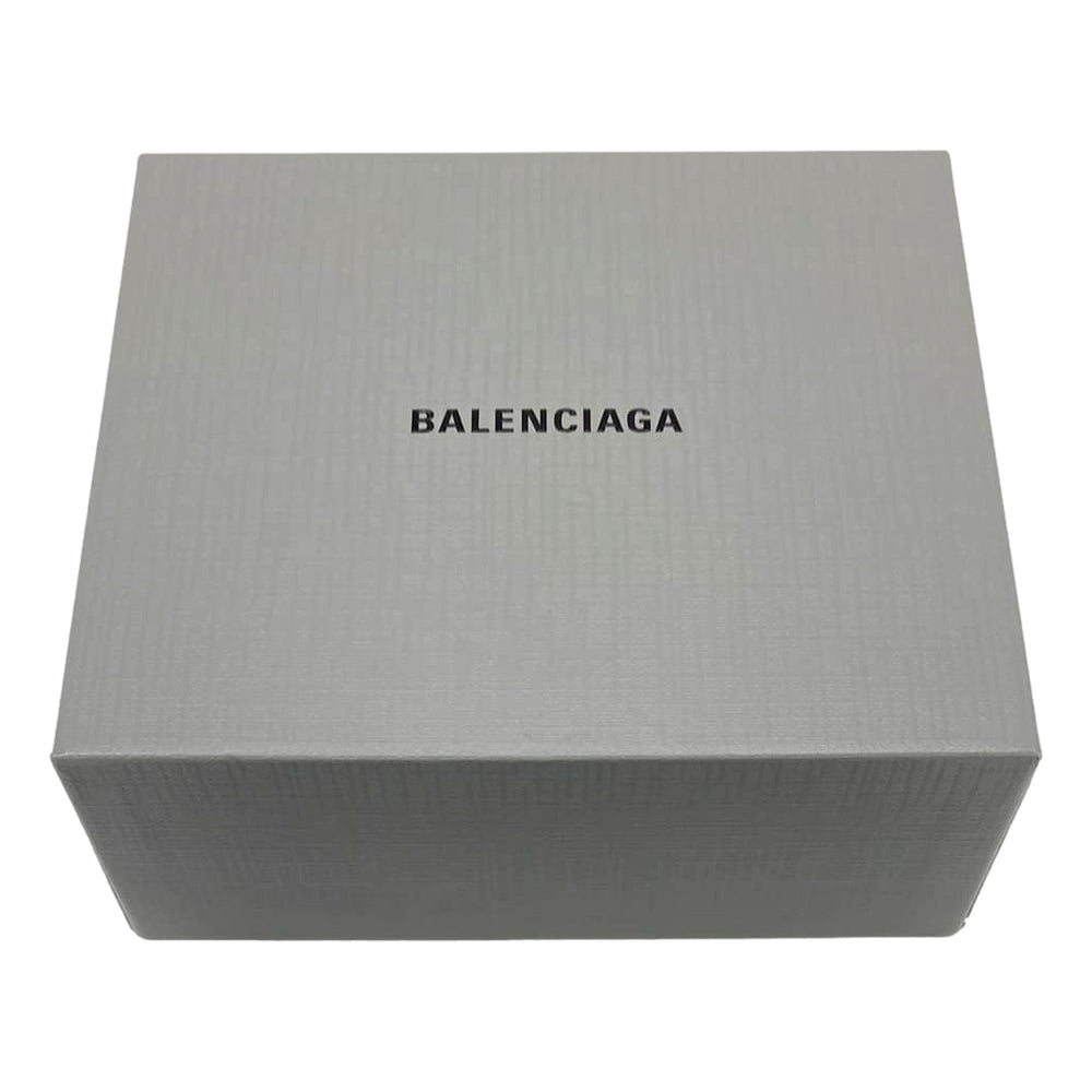 Balenciaga Arena Wrap Bracelet Blue Nuit Shiny Leather Medium