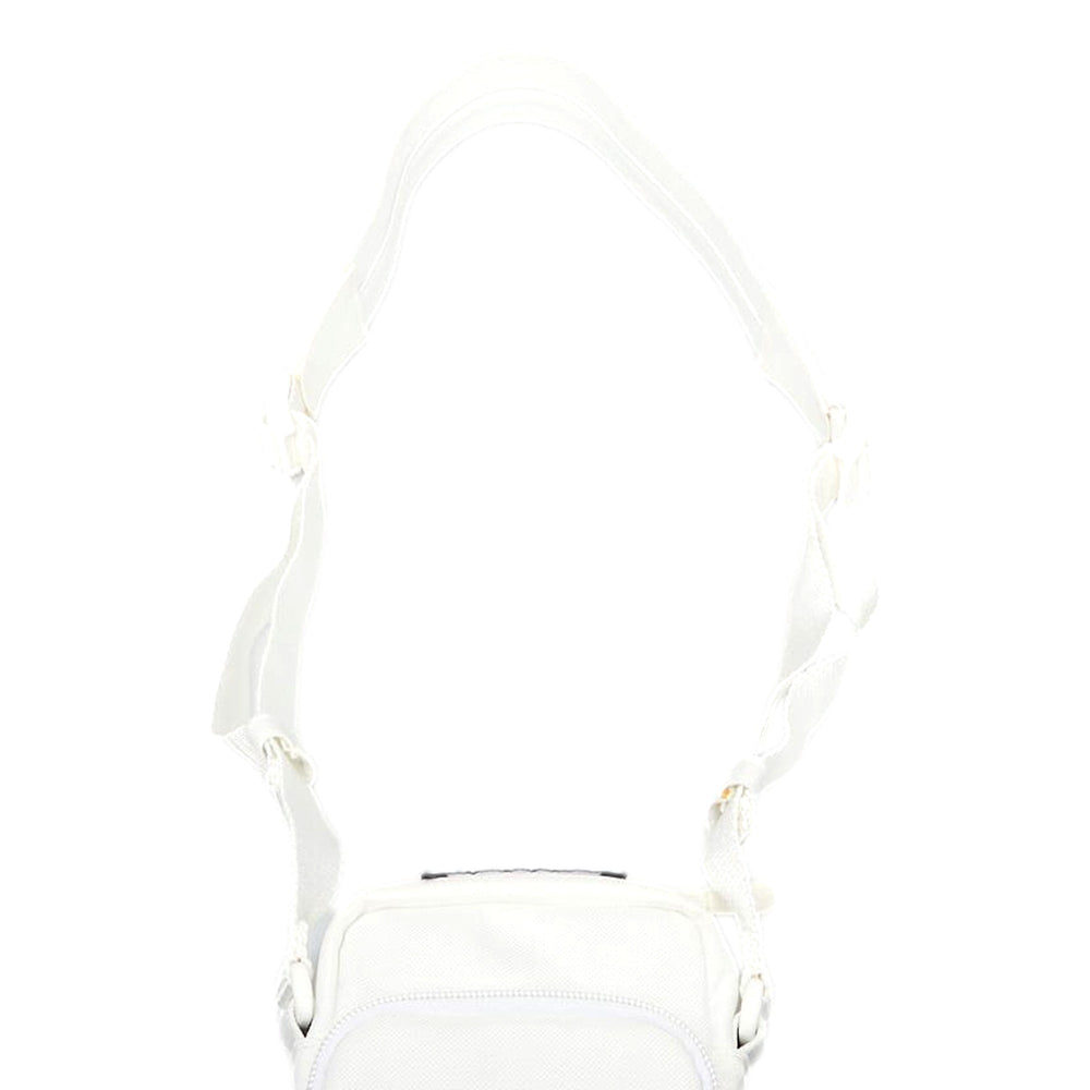 Balenciaga NASA Logo White Nylon Phone Holder Crossbody Bag
