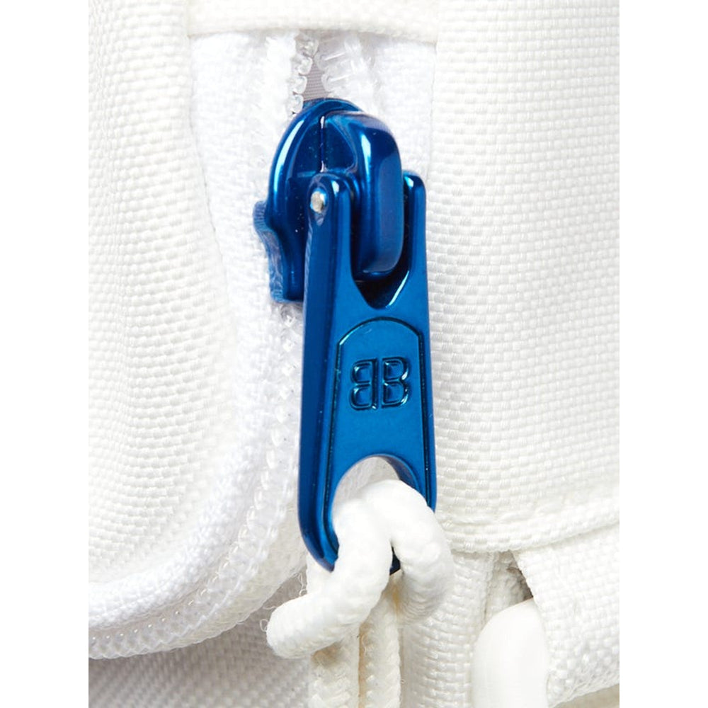 Balenciaga NASA Logo White Nylon Phone Holder Crossbody Bag