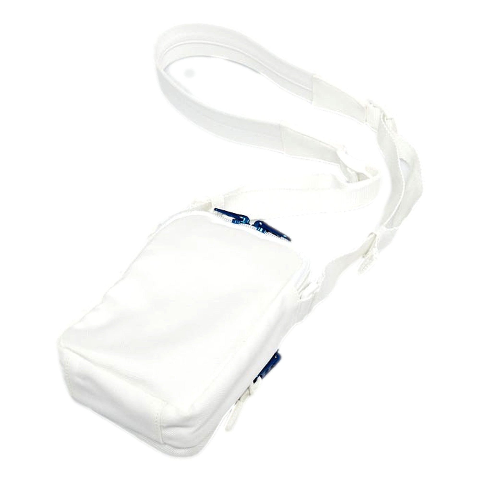 Balenciaga NASA Logo White Nylon Phone Holder Crossbody Bag