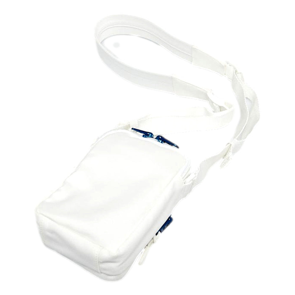 Balenciaga NASA Logo White Nylon Phone Holder Crossbody Bag