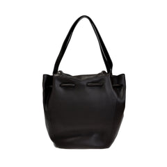 Bottega Veneta Beak Large Black Nappa Leather Shoulder Bag