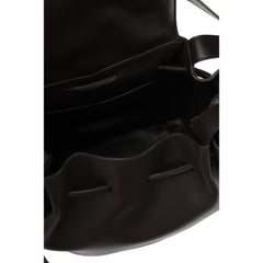 Bottega Veneta Beak Large Black Nappa Leather Shoulder Bag