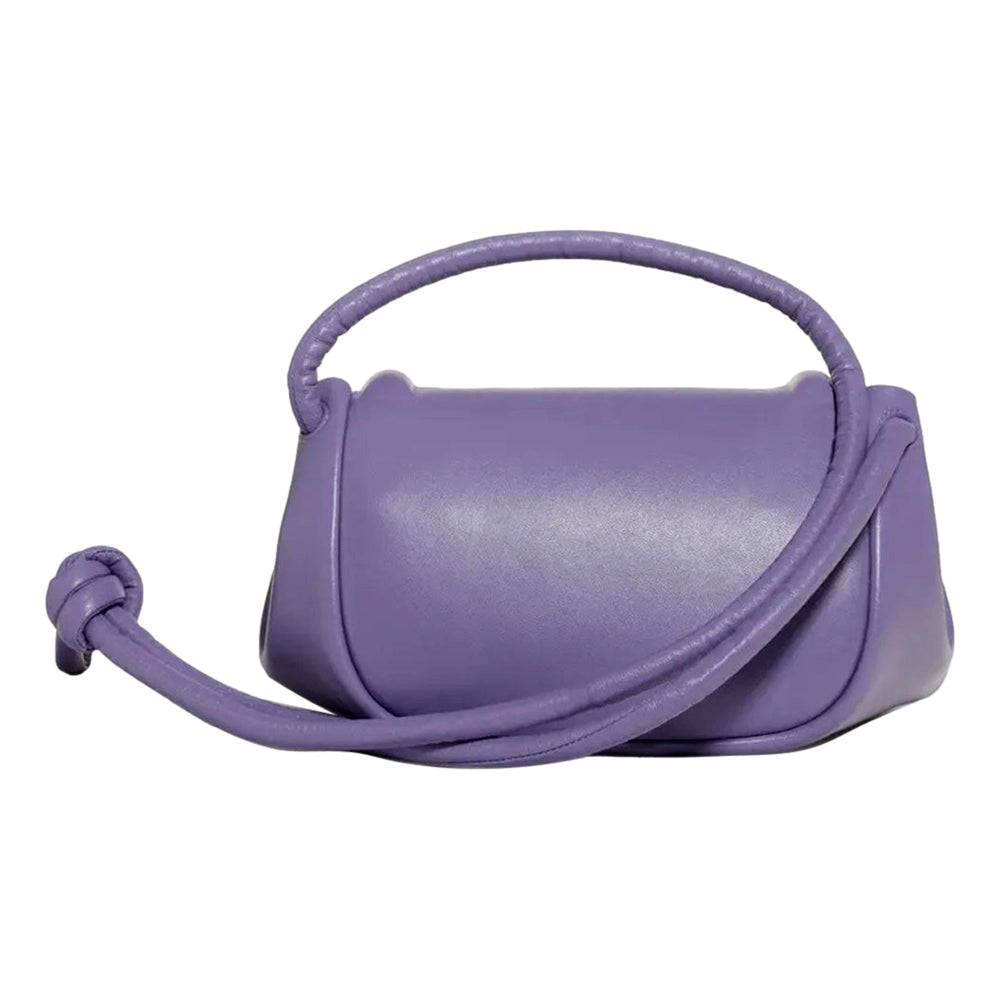 Bottega Veneta Beak Small Lavender Nappa Crossbody Bag