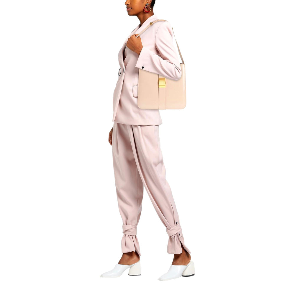 Bottega Veneta Marie Nude Blush Leather Shoulder Bag