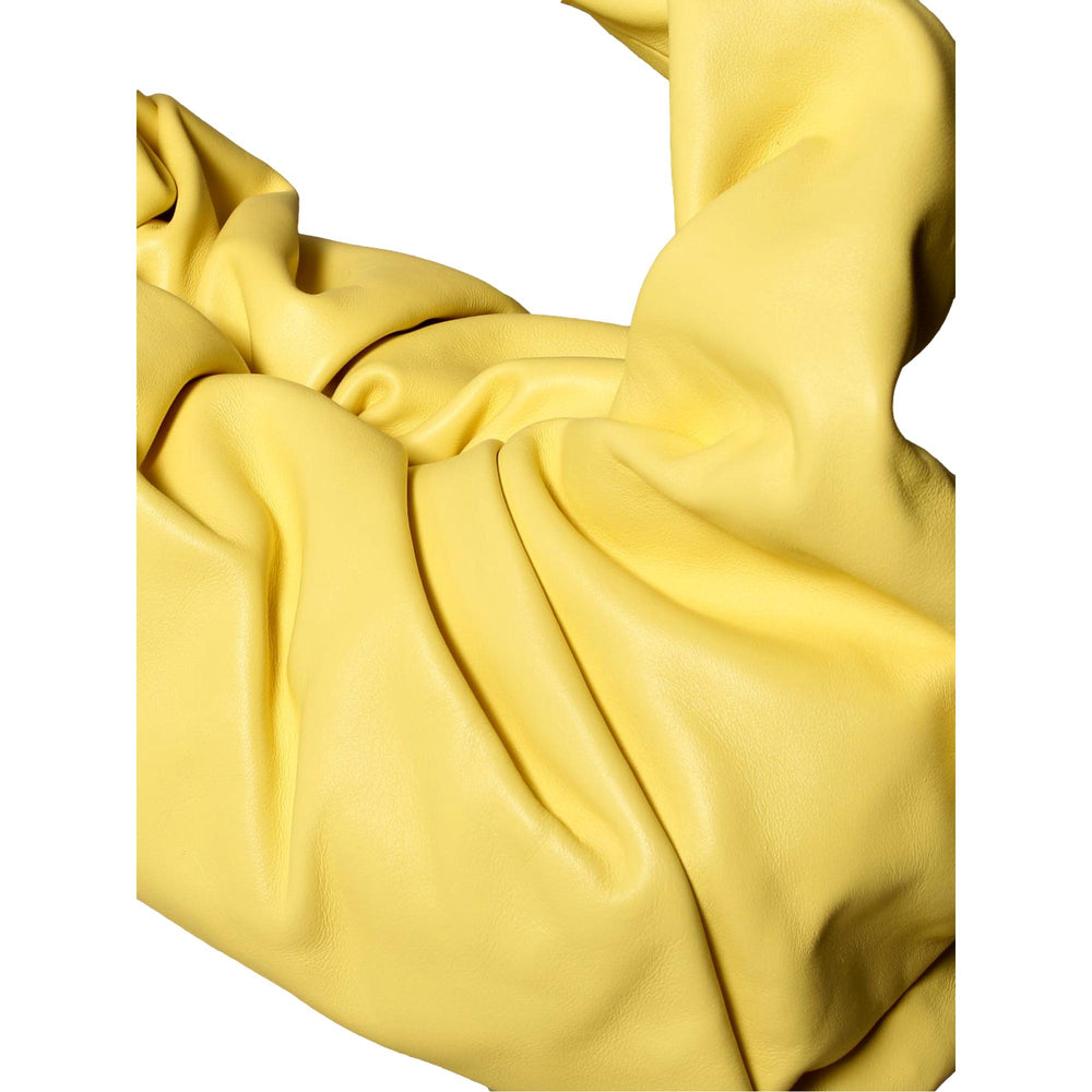 Bottega Veneta Shoulder Pouch Sherbet Yellow Nappa Leather Bag