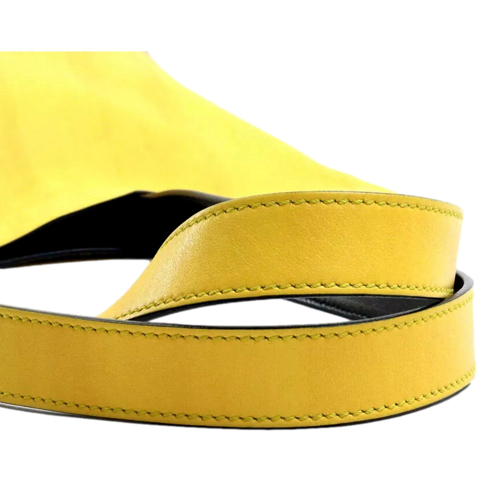 Fendi Pack Large Shopping Tote Yellow Box Leather Bag