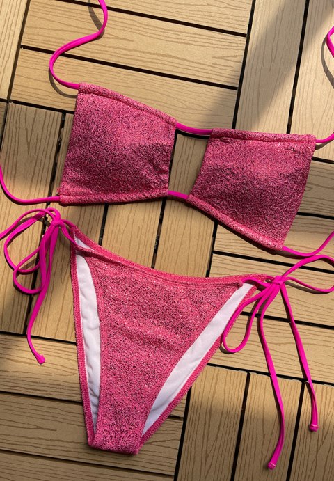 Cassie Glitter Halter 2 Piece Bikini