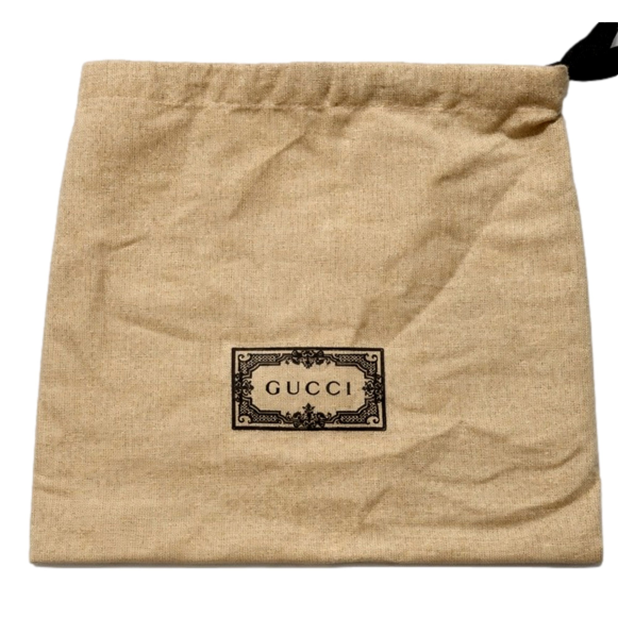 Gucci Soho Disco Beige GG Leather Tassel Chain Crossbody Flap Bag