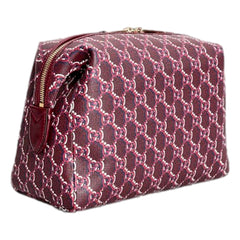 Gucci GG Shadow Travel Cosmetic Pouch Bag Bordeaux Red