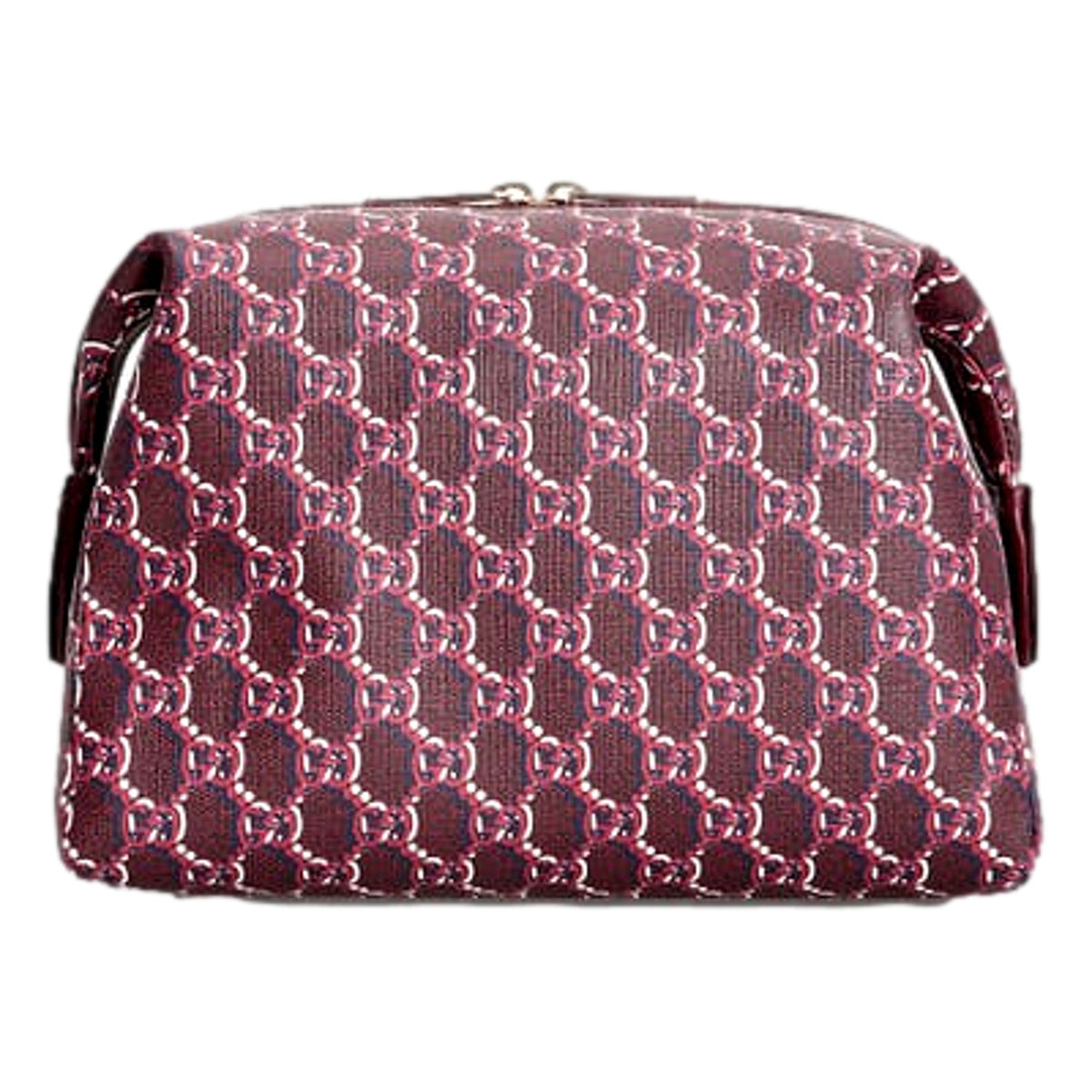 Gucci GG Shadow Travel Cosmetic Pouch Bag Bordeaux Red