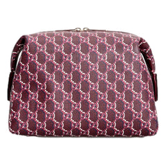 Gucci GG Shadow Travel Cosmetic Pouch Bag Bordeaux Red