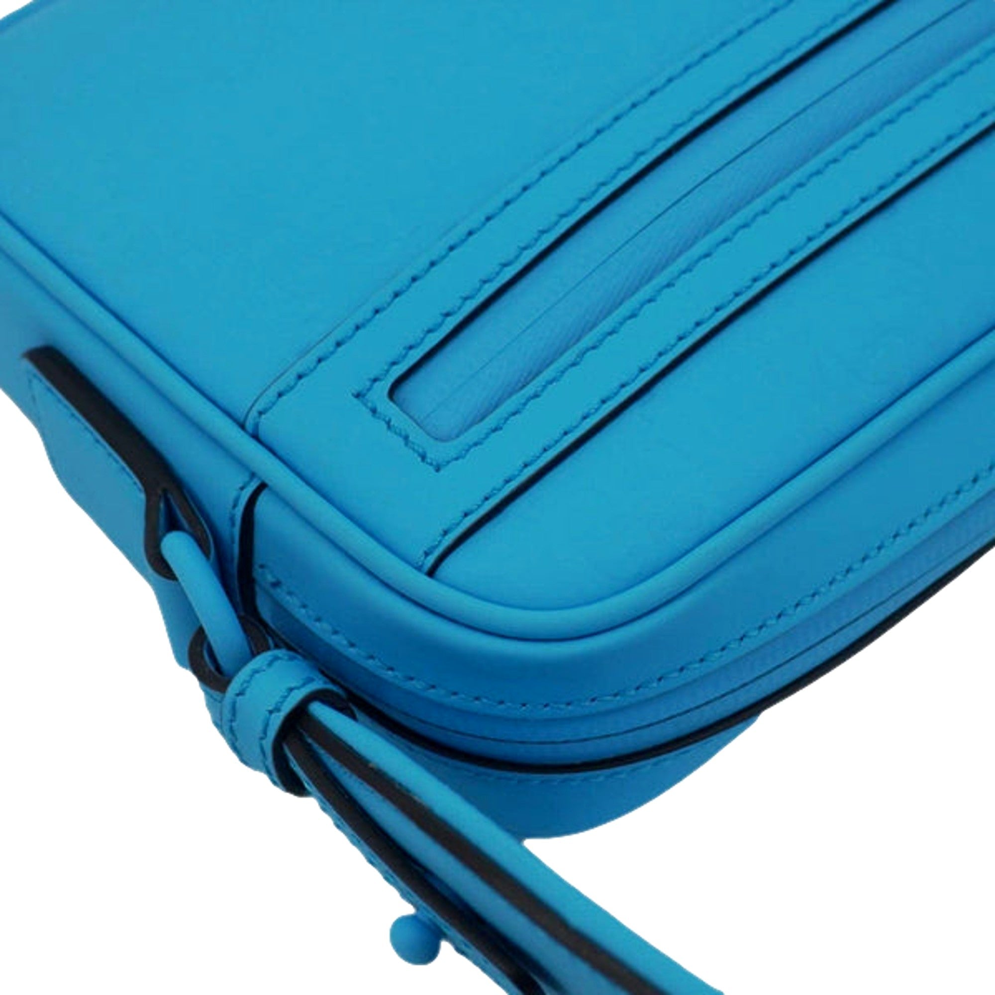 Gucci GG Rubber Effect Crossbody Bag in Blue