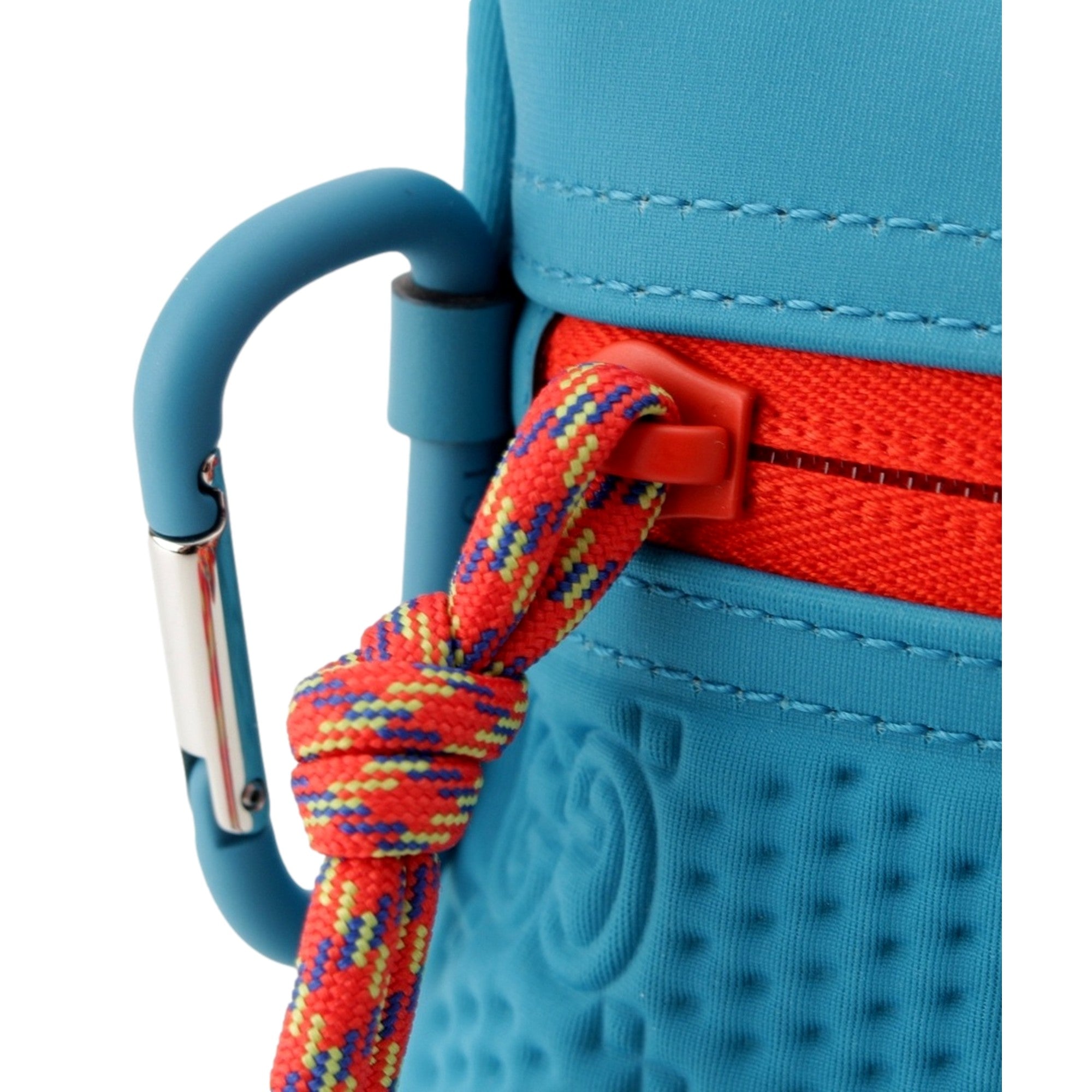 Gucci GG Scuba Neon Blue Small Clutch Pouch Bag
