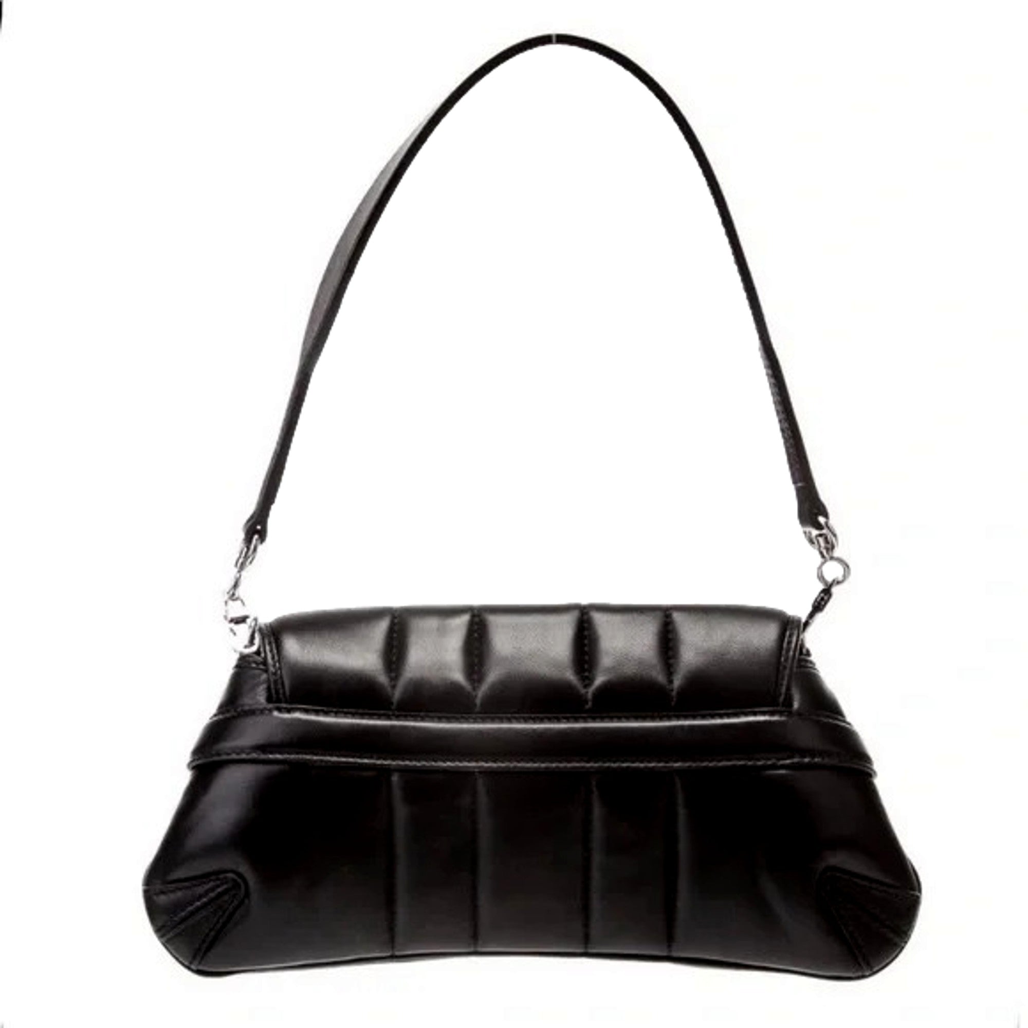 Gucci Horsebit Quilted Leather Small Chain Shoulder Bag Black
