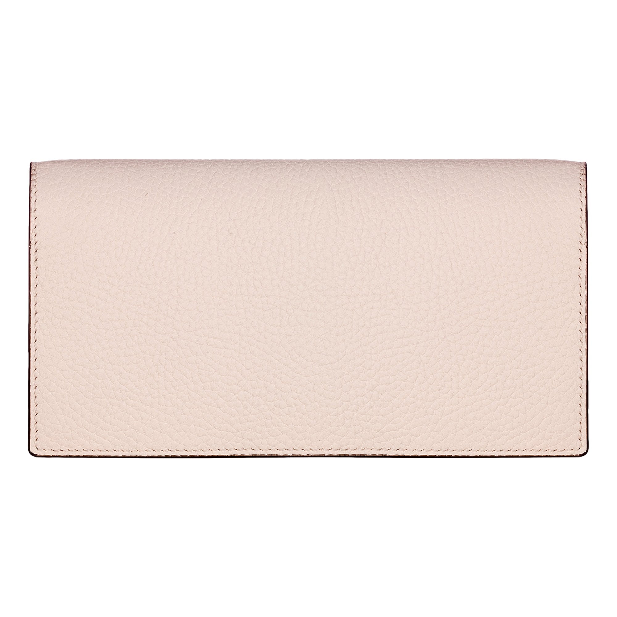 Gucci Interlocking GG Python Leather Bow Wallet on Chain Light Pink Gold Hardware