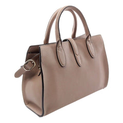 Gucci Jackie Medium Beige Calfskin Tote Bag
