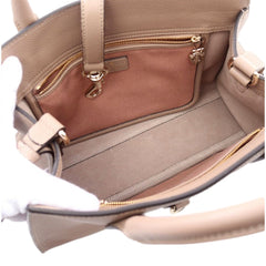 Gucci Jackie Medium Beige Calfskin Tote Bag