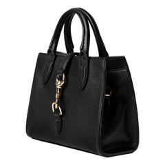 Gucci Jackie Small Tote Calfskin Leather Handbag Satchel Black