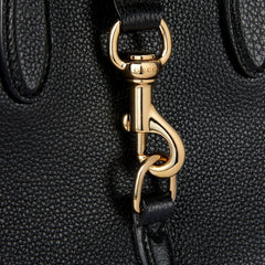 Gucci Jackie Small Tote Calfskin Leather Handbag Satchel Black