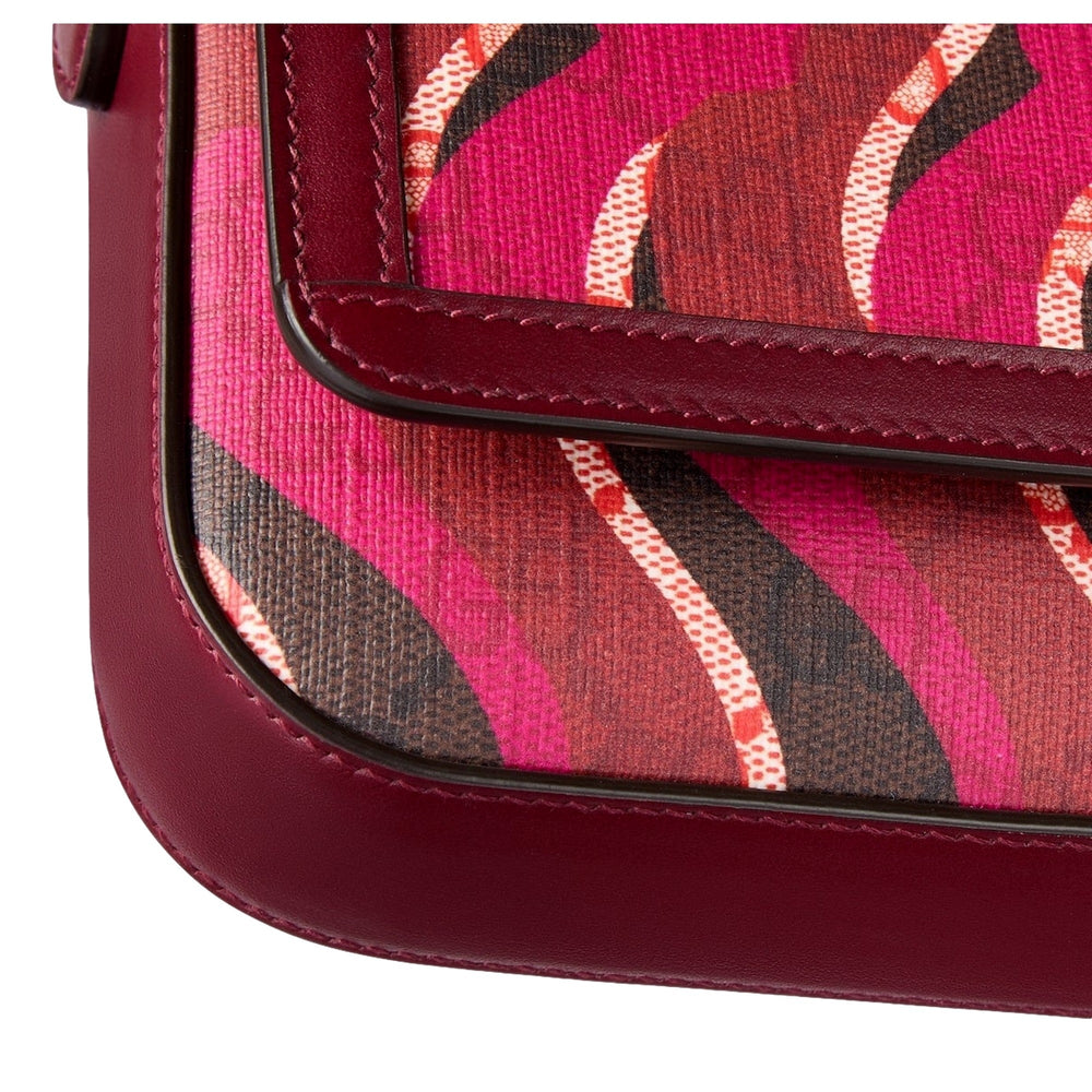 Gucci Printed Red Snake Mini Supreme Crossbody Bag