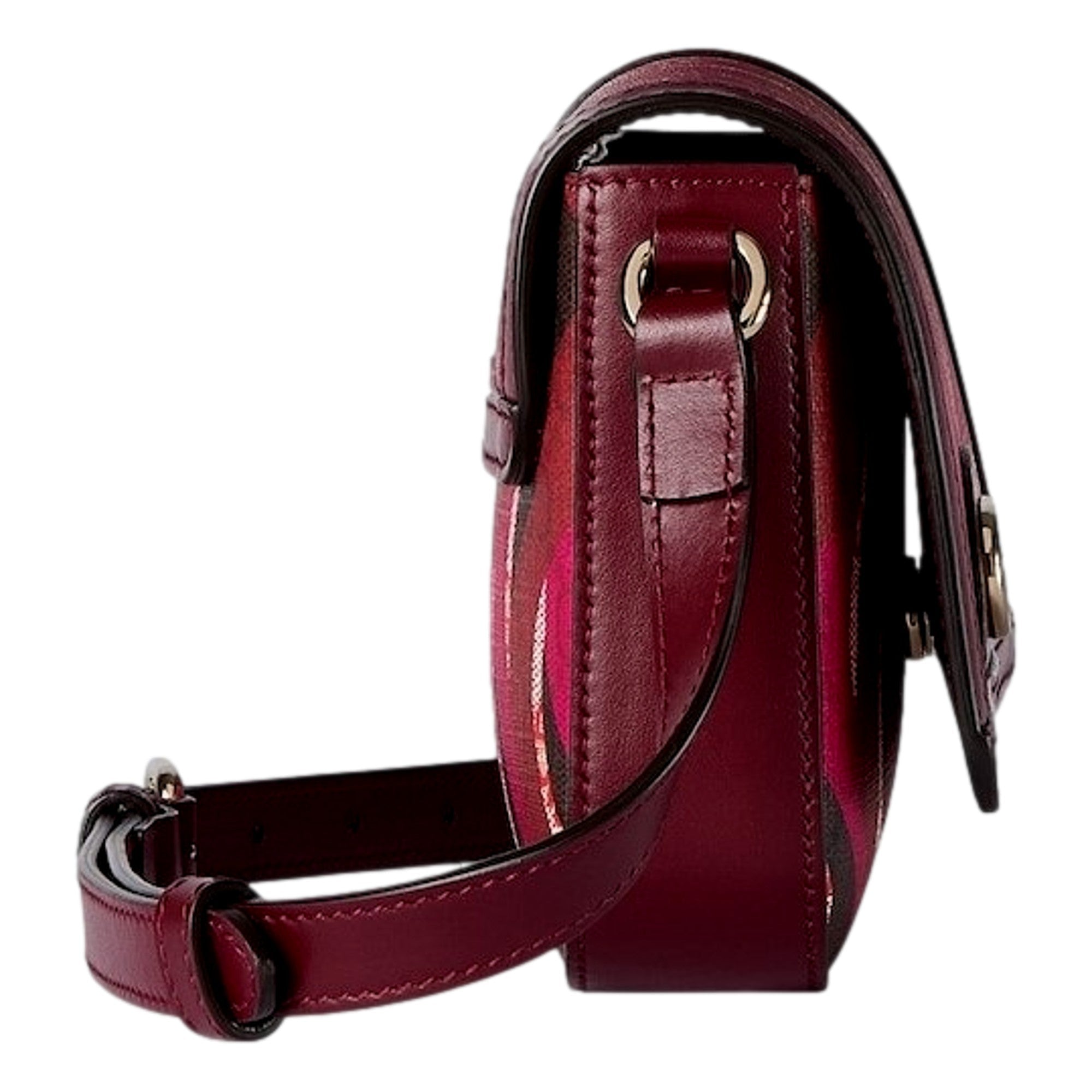 Gucci Printed Red Snake Mini Supreme Crossbody Bag
