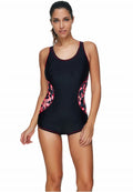 Women's Black One-piece Bikini Swimsuit