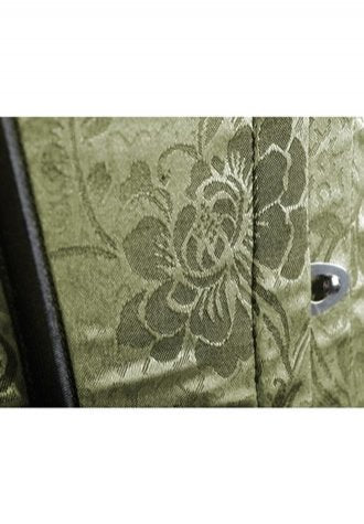 Vintage Floral Print Overbust Corset Bustier