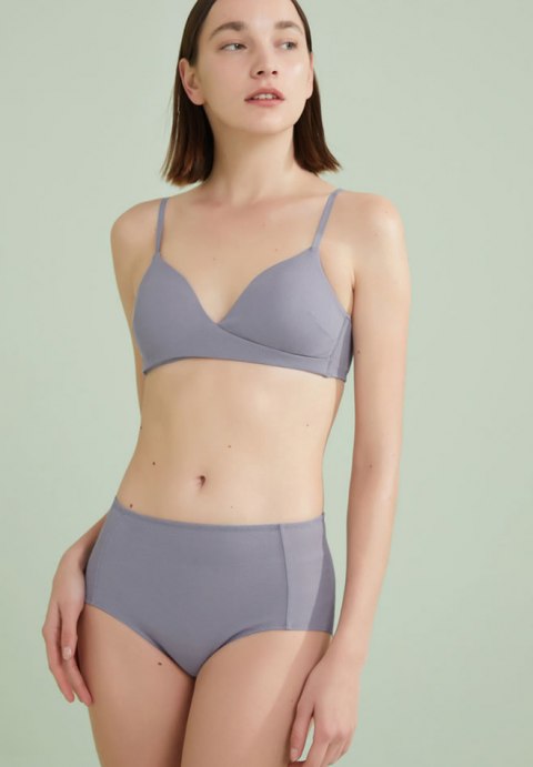 Tell It To Me Ribbed Comfort Bra Set