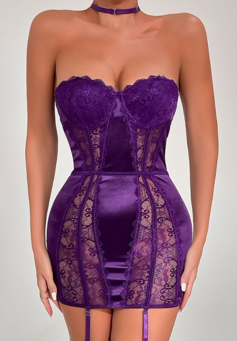 Tease Me Slowly Chemise Set