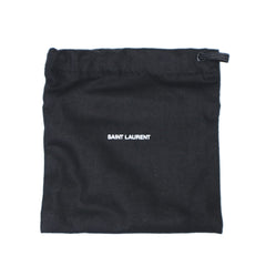 Saint Laurent Le 5 À 7 Small Beige Leather YSL Hobo Shoulder Bag Gold Logo