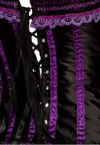 Sensational Ruffles Trimmed Fashion Bustier