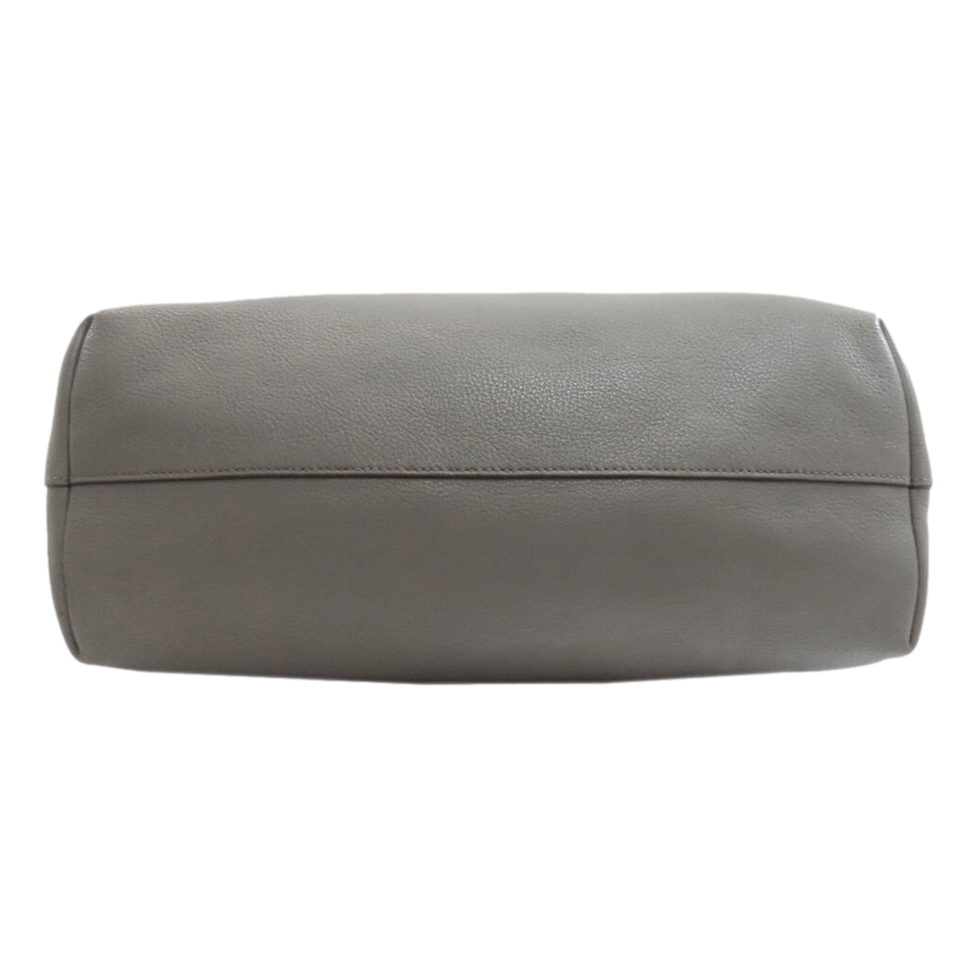 Prada Gray Vitello Phenix Shopping Tote Bag