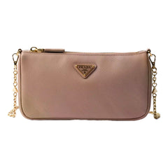 Prada Saffiano Leather Chain Strap Mini Shoulder Bag