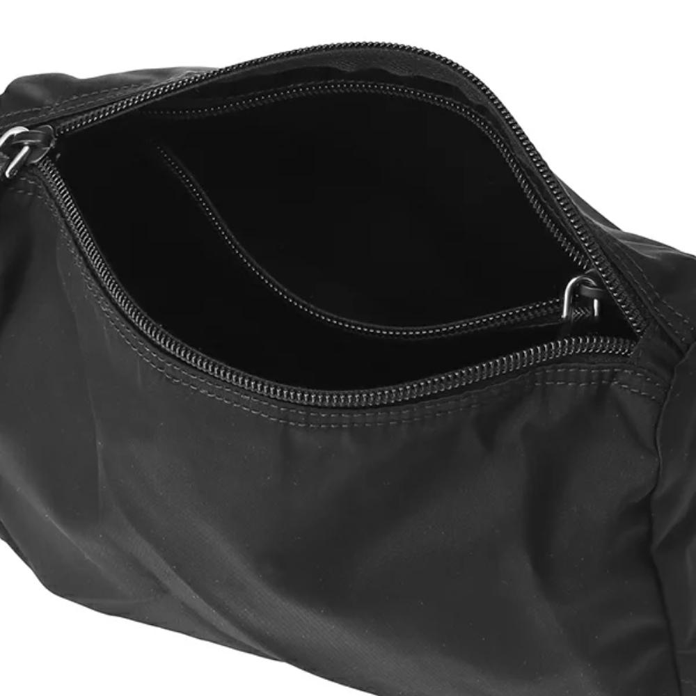 Prada Black Tessuto Nylon Medium Cosmetic Case Clutch