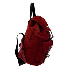 Prada Re-Edition Re-Nylon Burgundy Drawstring Backpack Medium