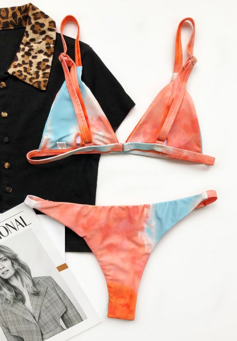 Tempting Tie Dye Bikini