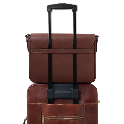 Messenger - Saffiano leather messenger bag