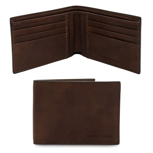 Exclusive 2 fold leather wallet for men