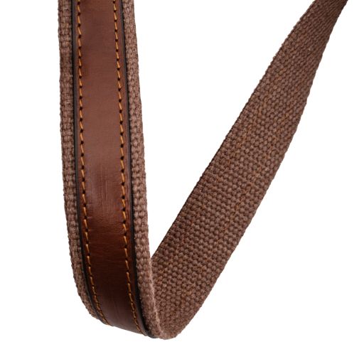 Jimmy - Leather crossbody bag for men with front pocket