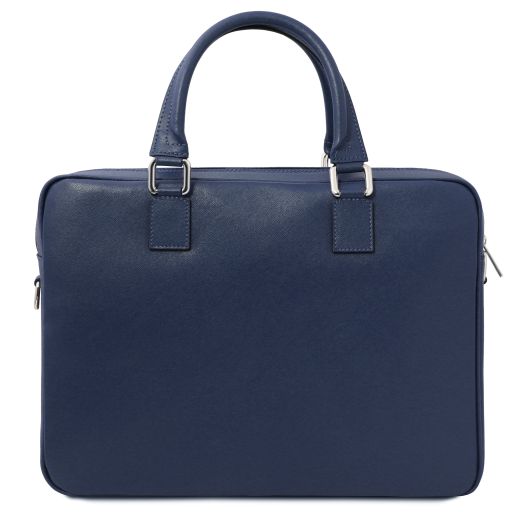 Torino - Saffiano leather laptop briefcase